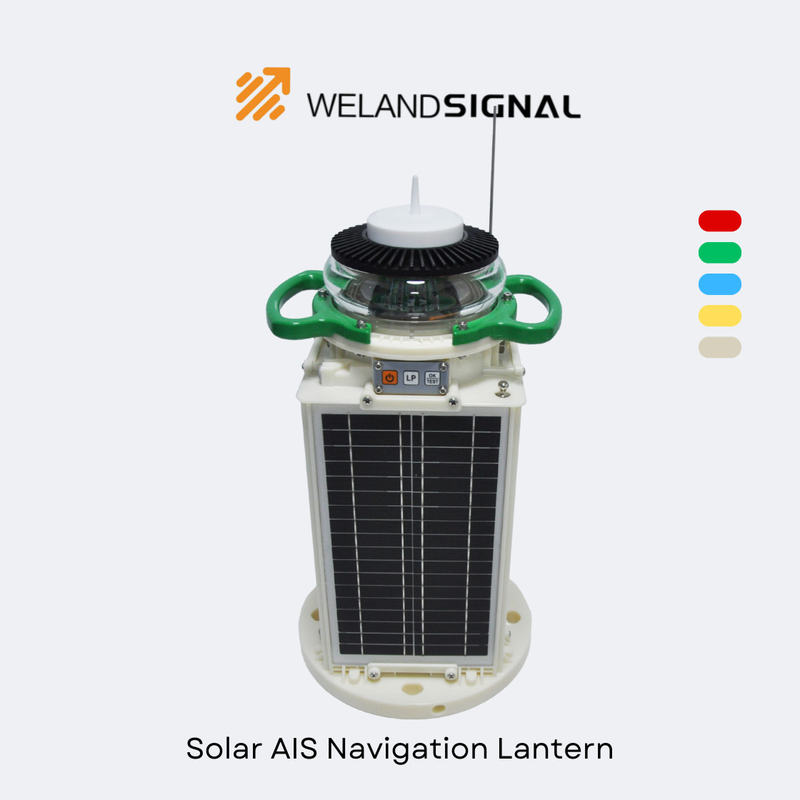 AIS60 IP68 فانوس ناوبری دریایی خورشیدی با GPS و ادغام جهانی بی پیچ و خم Beidou، ناوبری هوشمند