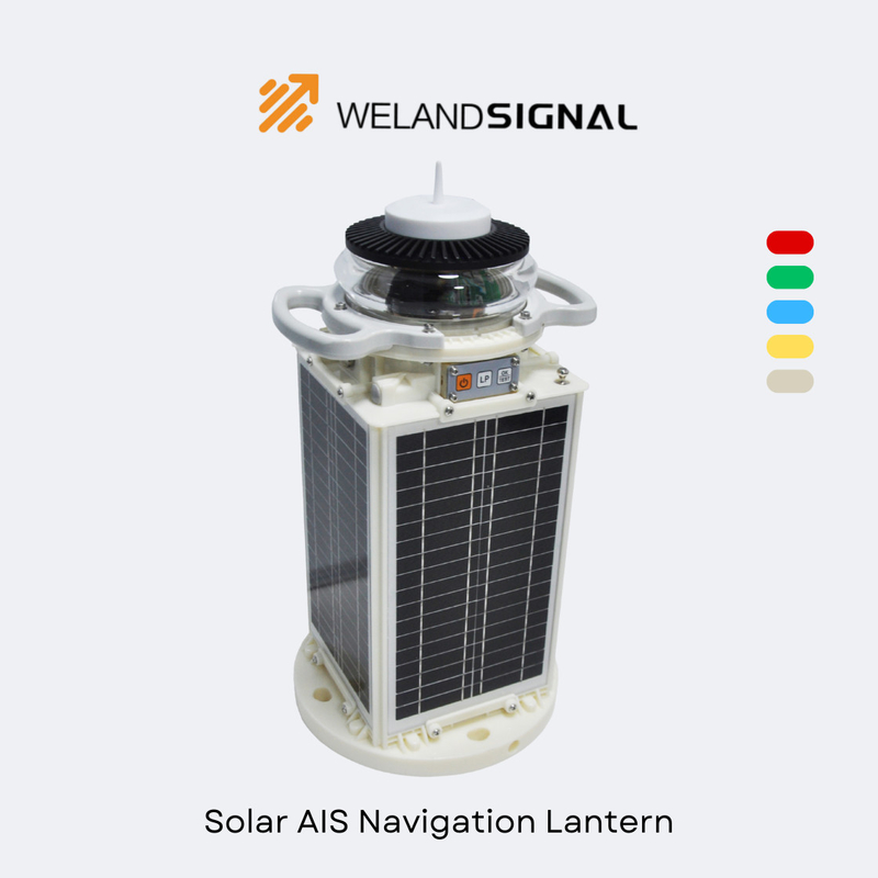 AIS60 IP68 فانوس ناوبری دریایی خورشیدی با GPS و ادغام جهانی بی پیچ و خم Beidou، ناوبری هوشمند