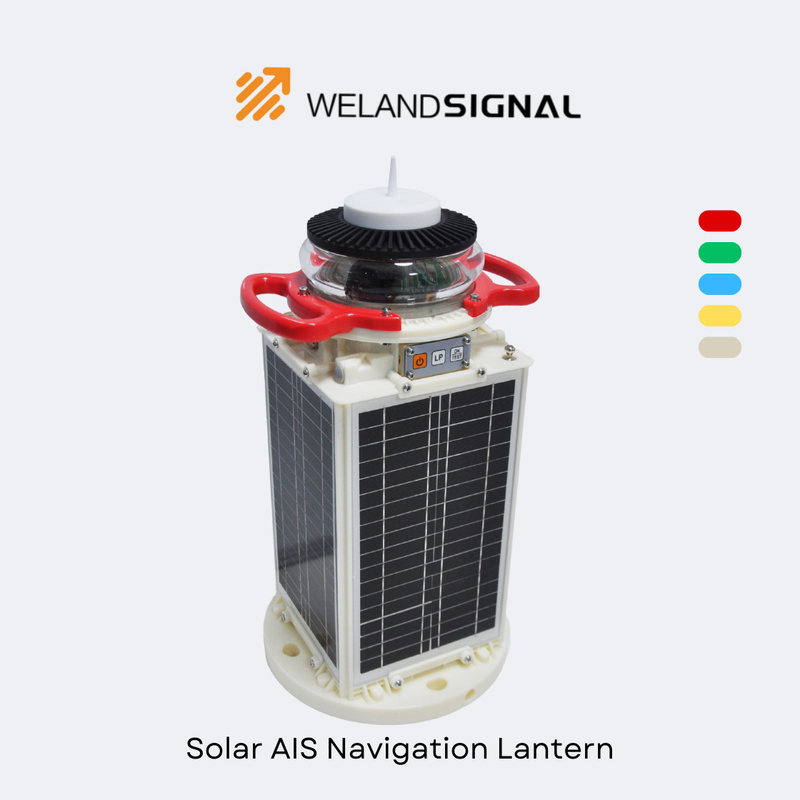 AIS60 IP68 فانوس ناوبری دریایی خورشیدی با GPS و ادغام جهانی بی پیچ و خم Beidou، ناوبری هوشمند